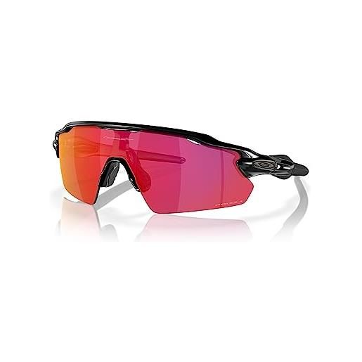 Oakley radar ev pitch 921117 occhiali da sole, grigio (polished black), 40 uomo