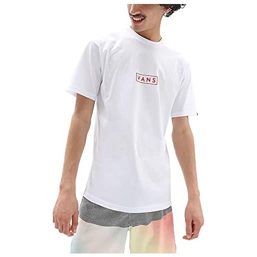 Vans t-shirt da uomo classic easy box bianca taglia s cod vn0a5e813ps
