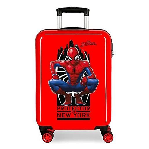 Marvel spiderman geo valigia per bambini 55 centimeters 34 rosso (rojo)