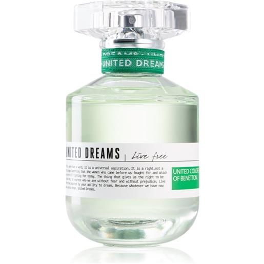 Benetton united dreams for her live free 50 ml