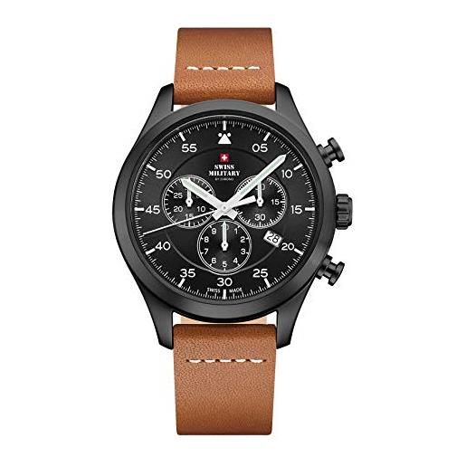 Swiss Military by Chrono swiss military sm34076.08 chronograph 43mm 10atm