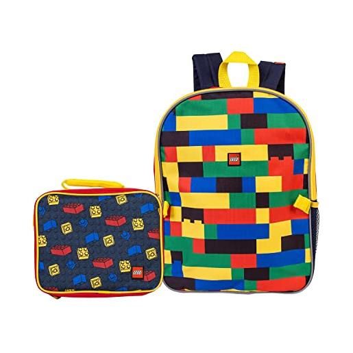 LEGO batman backpack combo set - lego boys' 4 piece backpack set - backpack & lunch kit