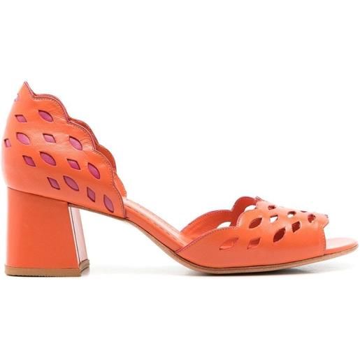 Sarah Chofakian sandali sapato vivienne - arancione
