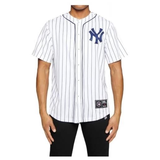 Fanatics - mlb new york yankees core franchise jersey camicia colore bianco, bianco, xl