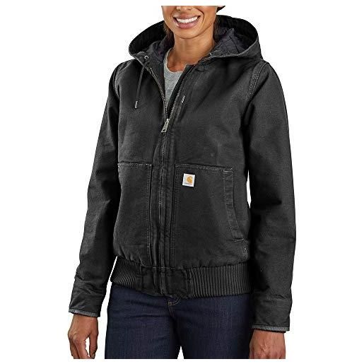 Carhartt giacca imbottita active, loose fit, capispalla da lavoro donna, marrone Carhartt, m