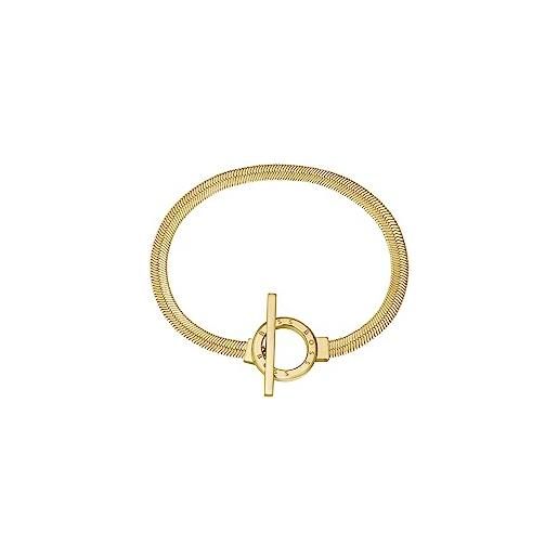 BOSS jewelry braccialetto a catena da donna collezione zia oro giallo - 1580487