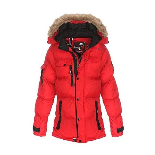 Geographical Norway giacca bonapart lady, colore: rosso, s
