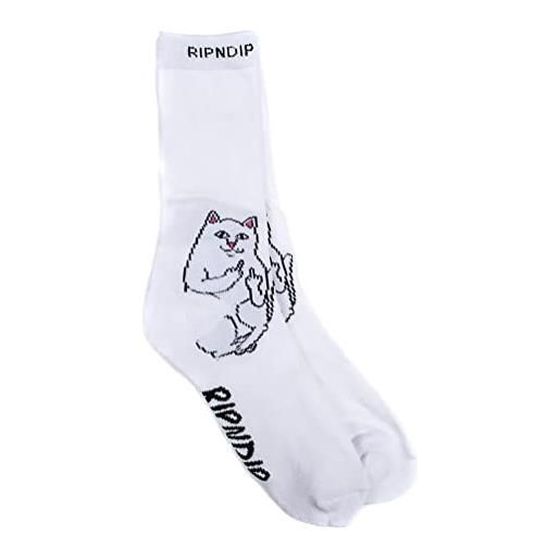 RIPNDIP calzini socks lord nermal modelli originali garantiti (bianco)