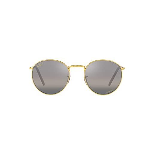 Ray-Ban 0rb3637 occhiali, legend gold/g-classic green, 53 unisex-adulto