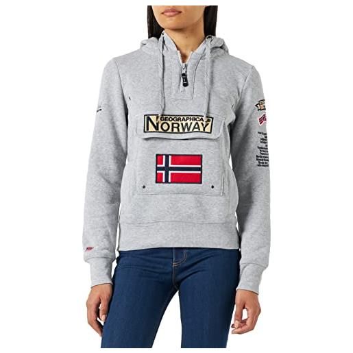 Geographical Norway gymclass maglia di tuta, blu navy, xl donna