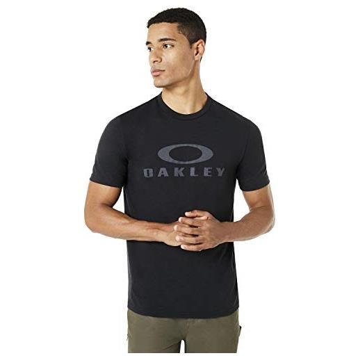 Oakley Mens o bark camicia, nero-blackout, l uomo