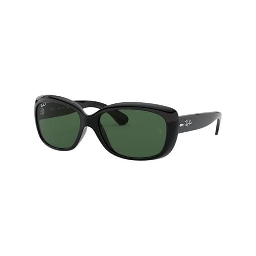 Ray-Ban 4101, occhiali da sole donna, marrone (tortoise/green classic), 58