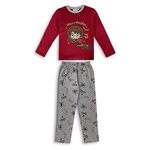Nada Home pigiama harry potter bimbo lungo ufficiale maniche lunghe in cotone bambino 4654
