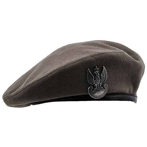Sterkowski replica del cappello della brigata militare dei paracadutisti di sosabowski gray 58 cm = l = uk 7 1/8