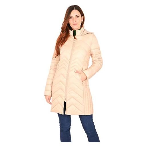 PIUMINO DONNA 100 grammi giubbotto corto avvitato giacca giaccone slim fit