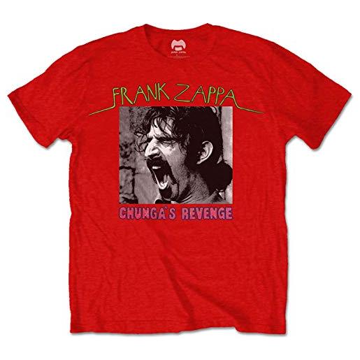 Frank Zappa zapts03mr02 t-shirt, red, medium