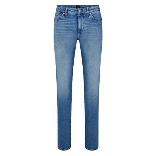 BOSS maine bc-l-c, jeans uomo, blu (new - bright blue436), 32w / 34l