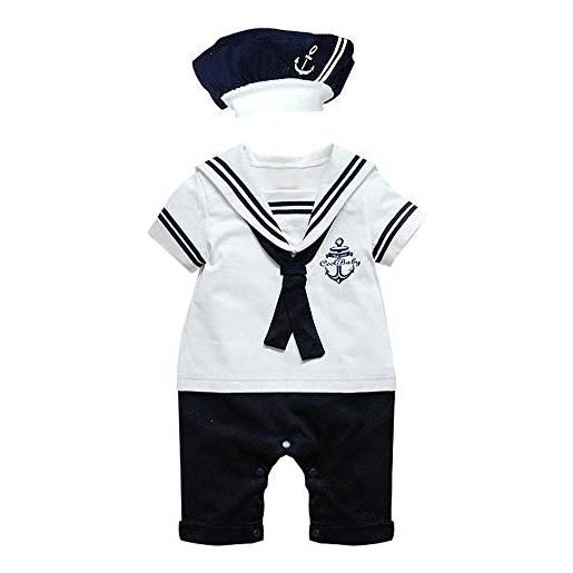 Paisdola vestito da pagliaccetto da marinaio (white, 95(12-18 month))