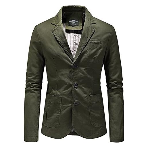 BFSGBFNTMD abito casual giacca da uomo giacca in cotone top abbigliamento casual da uomo