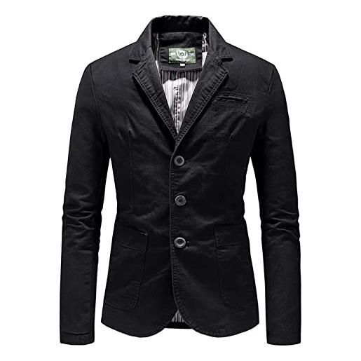 BFSGBFNTMD abito casual giacca da uomo giacca in cotone top abbigliamento casual da uomo