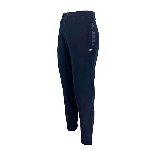 Champion legacy easywear 2.0 high waist slim drawstring pantaloni da tuta, blu marino, xxl donna