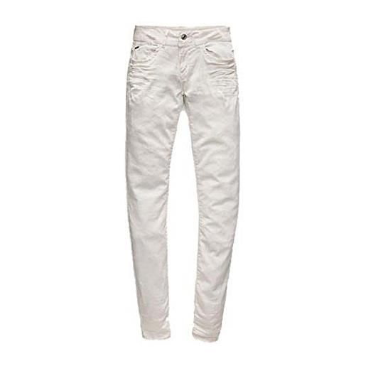 G-STAR RAW lynn mid waist skinny fit colored jeans, bianco (lt blossom 8733-8143), 26w / 30l donna