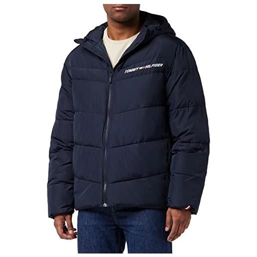 Tommy Hilfiger insulation jacket mw0mw27565 giacche imbottite, blu (desert sky), s uomo