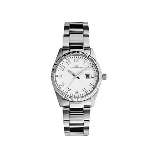 Lorenz orologio analogico quarzo donna con cinturino in acciaio inox 026984aa