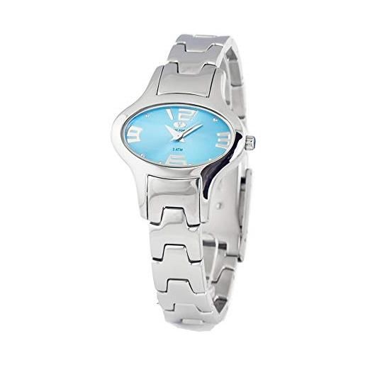 TIME FORCE orologio analogico quarzo donna con cinturino in acciaio inox tf2635l-03m-1