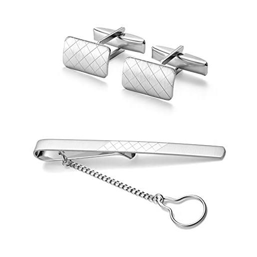 Zaunick – Gemelli A Forma Di Aereo In Argento 925 – Fatti A Mano – Regalo Uomo Elegante