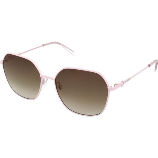 Love Moschino mol063/s 35j/ha | occhiali da sole graduati o non graduati | metallo | quadrati, esagonale | rosa | adrialenti