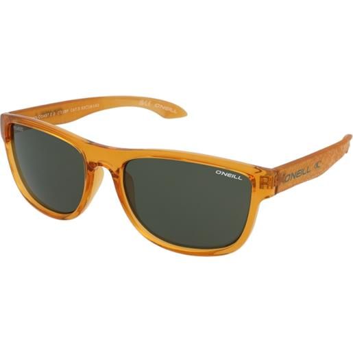 O'Neill ons coast 2.0 118p | occhiali da sole sportivi | unisex | plastica | rettangolari | arancio, trasparente | adrialenti