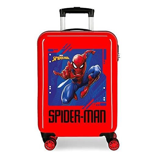 Marvel spiderman street valigia per bambini 55 centimeters 34 rosso (rojo)