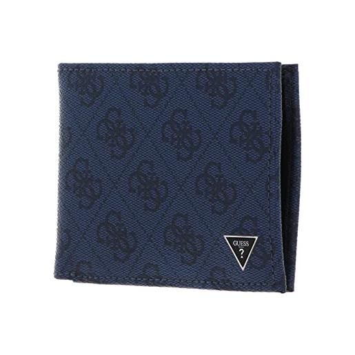 GUESS vezzola smart billfold with coinpocket blue