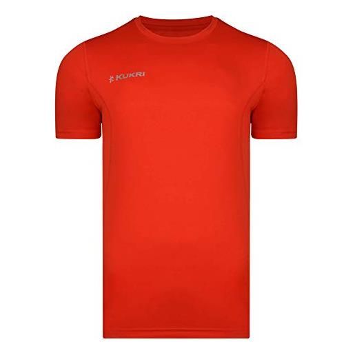 Kukri technical t-shirt-scarlet red, unisex-adulto, rosso, xxs