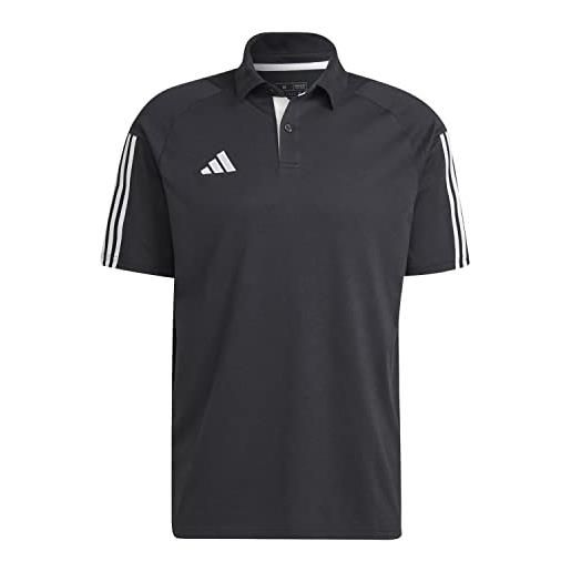adidas uomo polo shirt (short sleeve) tiro23 c co po, black, hk8051, xl