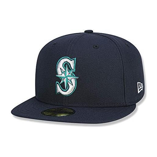 New Era seattle mariners 59fifty basecap authentic on field mlb black - 6 7/8-55cm