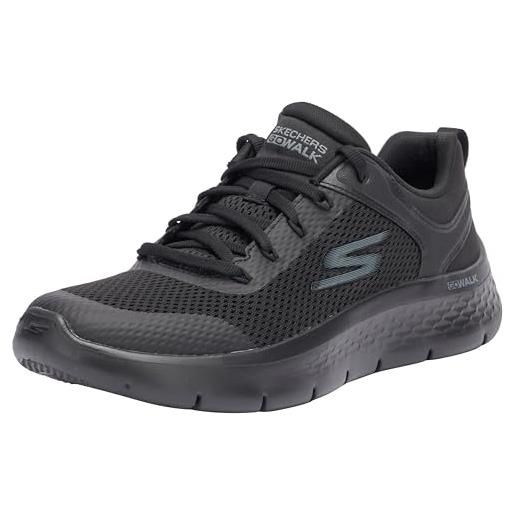 Skechers, go walk flex caley donna, bordo corallo sintetico blu navy, 37 eu