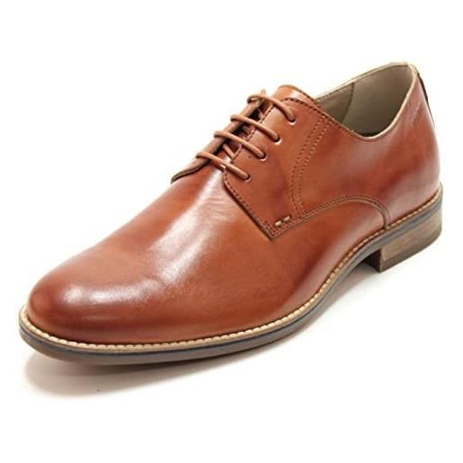 Marc Shoes frisco scarpe stringate uomo, marrone (cow capri cognac), 46 eu