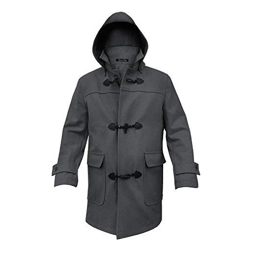 Coats&Coats cappotto montgomery uomo coatsand. Coats taglie da 48 a 62 wool e cachemire (grigio - 60)