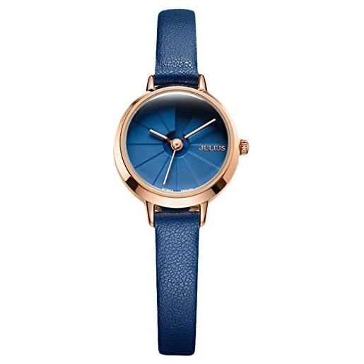 RORIOS orologi da donna al quarzo orologio elegante orologio da polso donna minimalista vestito orologi in pelle casuale orologi