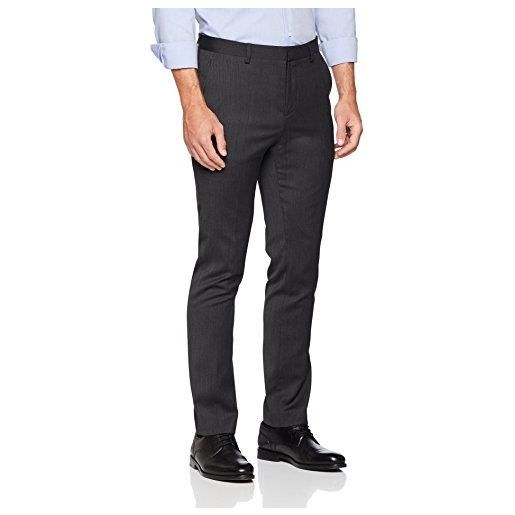 SELECTED HOMME slhslim-mylobill trs b noos pantaloni completo, grigio (grey grey), w36 (taglia produttore: 52) uomo