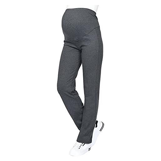 MijaCulture maternity comodi pantaloni da yoga casual homewear 3010 (xxl, blu marin)