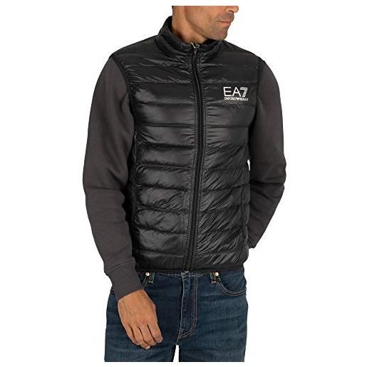 EA7 emporio armani gilet uomo modello 8npq01 pn29z, nero 3xl