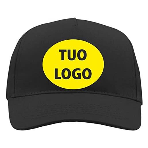 BrolloGroup 10 cappellini baseball personalizzabili con stampa di loghi taglia unica da adulto modello startfive ps 39505