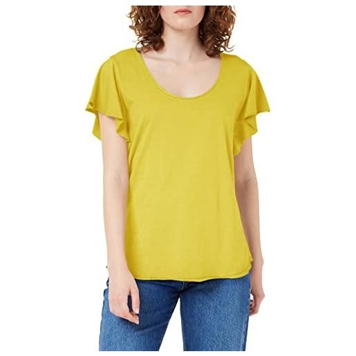 Desigual ts_madrid t-shirt, giallo (amarillo bombay 8041), medium donna