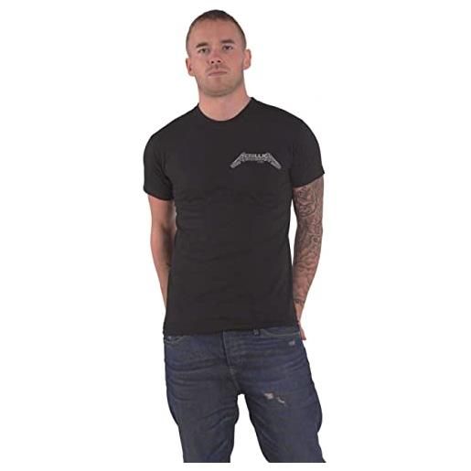 Metallica nothing else matters uomo t-shirt nero m 100% cotone regular