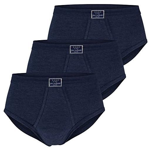 ESGE 53-420 esge jeans l'originale slip sportivo con apertura taglia 5-9, confezione da 3, marino , xxl