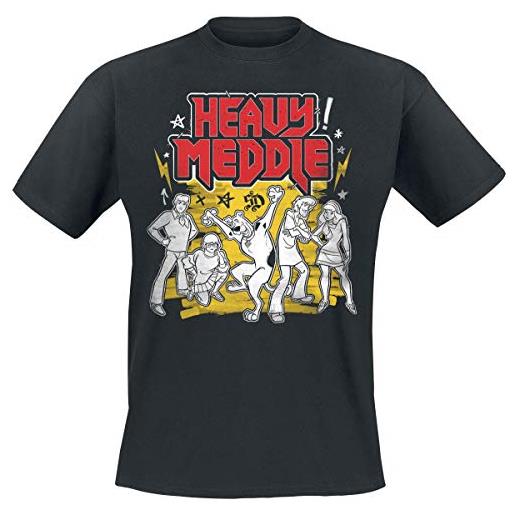 Scooby-Doo scooby doo heavy meddle t-shirt nero xl