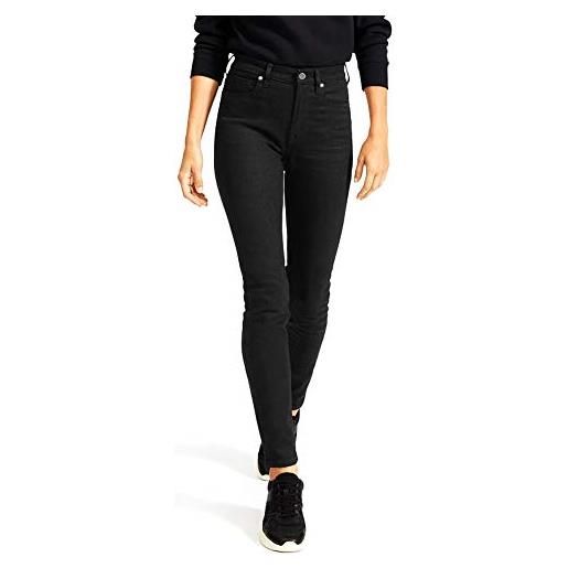 Demon&Hunter 617 serie pantaloni donna eleganti stretti jeans donna vita alta elasticizzati slim high rise jeans nero 6101(29)